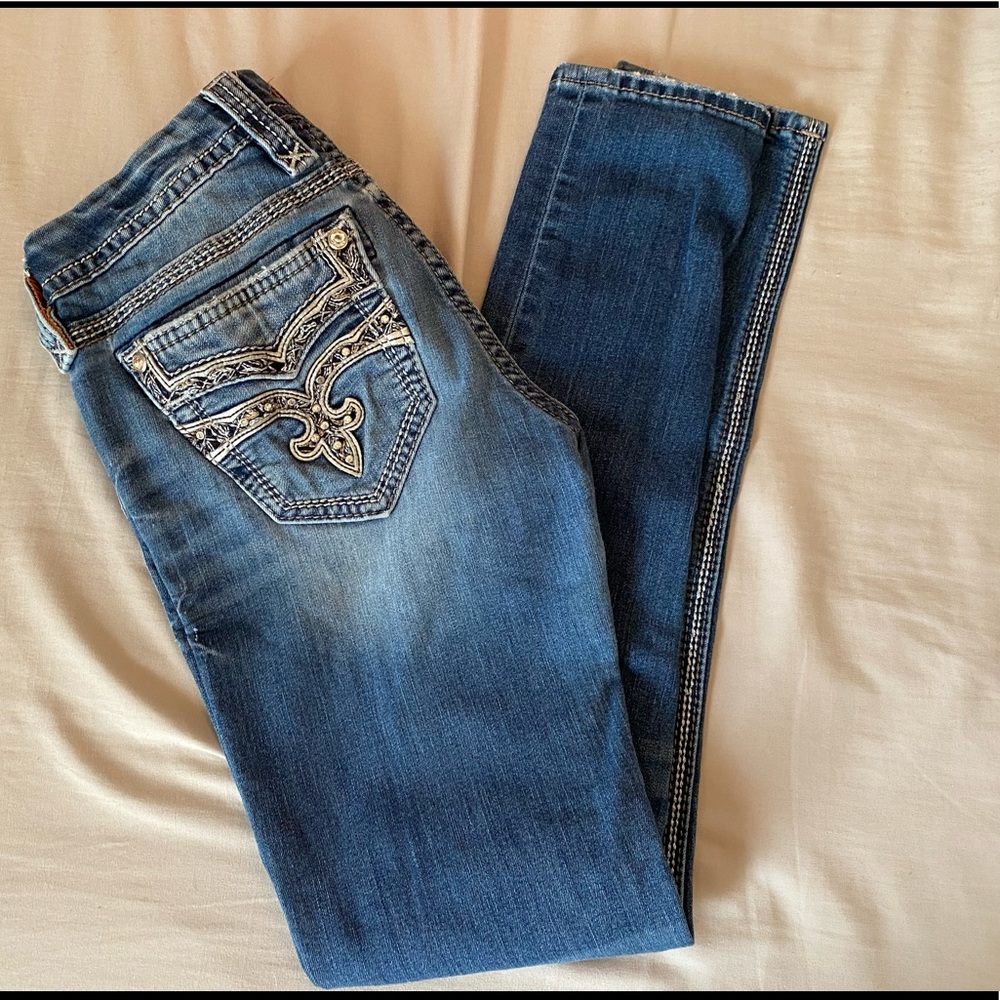 Rock revival skinny jeans